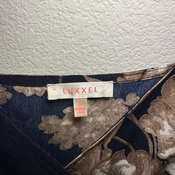 NWOT Floral Floor Length High Low Formal Wrap Gown - Picture 3 of 3